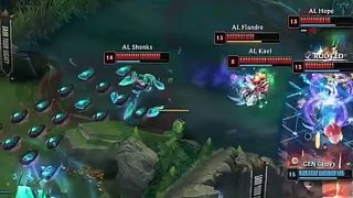 WBG对阵BLG的比赛中，Crsip使用娜美达成了在LPL的第300胜